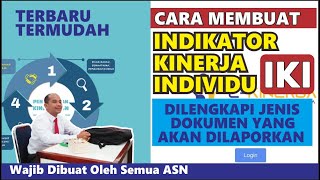 Cara Membuat Indikator Kinerja Individu Guru Tahun 2024 [upl. by Alyahs]