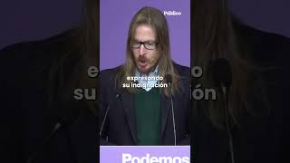 Podemos carga contra Mazón por su quotgestión homicidaquot y contra Marlaska por ordenar cargas policiales [upl. by Lombardi]