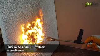 PluskimAnti Fire Spray Polyurethane Systems [upl. by Aeht]