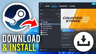 How To Download Games On Steam  Full Guide [upl. by Llennaj911]