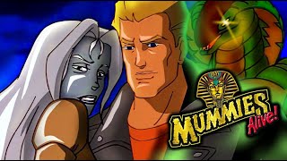 Nefertina reunites with Apep ❤️  Mummies Alive 1997 [upl. by Navannod]