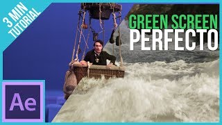 Green Screen Perfecto en 3 Minutos con After Effects  Tutorial [upl. by Kohcztiy]