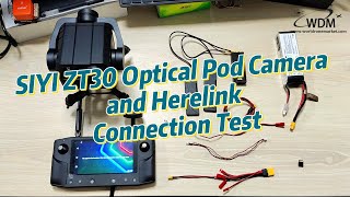 SIYI ZT30 Optical Pod Camera and Herelink Connection Setup Tutorial [upl. by Ynottirb253]