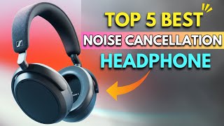 Top 5 Best Noise Cancellation Wireless Headphone in 2024 [upl. by Attenaz]