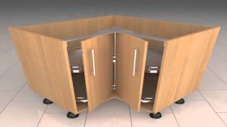 DiyKitchenscom  Corner Unit Planning [upl. by Noyerb646]