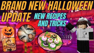 BRAND NEW HALLOWEEN UPDATE in Kohau Hibachi  Roblox [upl. by Trahern]