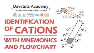 PRACTICAL CHEMISTRY  Identification of Cations with Flowchart and Mnemonic [upl. by Lunn]