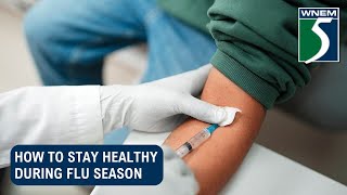 Doctors speak on how to stay healthy during flu season [upl. by Alfonse]