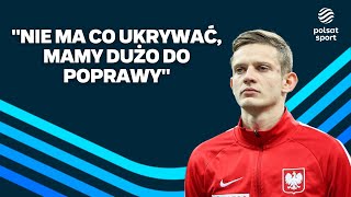 Sebastian Szymański krytyczny po meczu quotNie ma co ukrywać mamy dużo do poprawyquot [upl. by Aisemaj979]