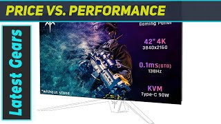 KTC 42 Inch 4K OLED Gaming Monitor Review [upl. by Yetnom]