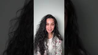 New Rizos Curls Curl Defining Cream Wavy Hair Transformation [upl. by Atnek972]