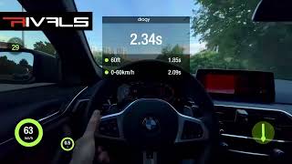 BMW G30 530d Lci 2022 Stage 1 340 hp [upl. by Koa]