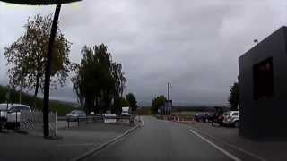 Grenzübergang CHD N8 B27 bei Lottstetten Border Crossing Switzerland to Germany [upl. by Anaahs]