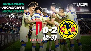 HIGHLIGHTS  América 2320 Real Estelí  CONCACHAMPIONS 2024  TUDN [upl. by Deehahs177]