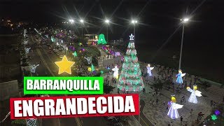 FUI AL ESPECTACULAR🌲 ALUMBRADO NAVIDEÑO DE BARRANQUILA🤪 [upl. by Alita]