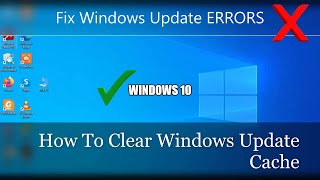 How To Clear Windows Update Cache [upl. by Mchale]