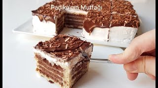 BİR BÜSKİVİLİ PASTA İÇİN FAZLA İDDİALI  5 KATLI KOCAMAN PASTA  Paçikanın Mutfağı [upl. by Monique]