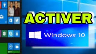 Comment activer Windows 10 [upl. by Lanny]