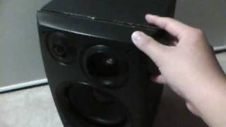 How to take apart a Aiwa Speaker [upl. by Minnie]