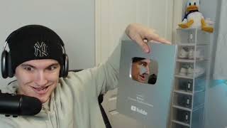 Bosnov Unboxes 100 BILLION Subscriber Play Button [upl. by Cthrine415]