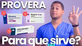 PROVERA PARA QUE SIRVE  3 COSAS [upl. by Elok]