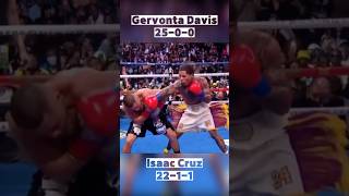 Gervonta Davis vs Pitbull Cruz  Fast Fight GervontaDavis PitbullCruz sports boxing ko [upl. by Ellata]