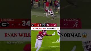 Ryan Williams saves Alabama with dramatic TD catch vs Georgia alabama rolltide alabamafootball [upl. by Robbi]