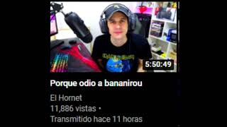 Rap del Hornet  Bananirou [upl. by Ronym]