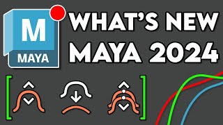 New Graph Editor Tools amp More  Maya 2024 [upl. by Laina743]