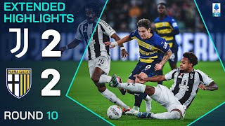 JUVENTUSPARMA 22  EXTENDED HIGHLIGHTS  SERIE A 202425 [upl. by Michon]