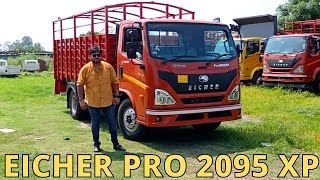 Eicher Pro 2095 XP Truck 2022  Detail Review With Specifications  Machine And Mechanism [upl. by Tnomal604]