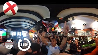 ⚽🏆🇫🇷360° Euro 2016 England National Anthem vs Wales England  Wales  Paris France [upl. by Ellehcar]