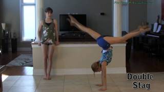 Handstand  How to do handstands tutorial  Gymnastics Video [upl. by Zahc]