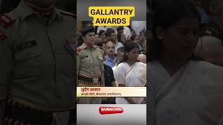 GALLANTRY AWARDS Sudip Sarkar BSF Posthumous indianarmy army indianarmedforces viral armystatus [upl. by Treiber]