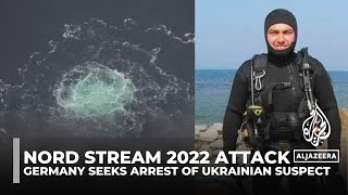 Germany seeks arrest of Ukrainian diver for Nord Stream sabotage [upl. by Debbra]