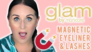 Glam Pro by Manicare Magnetic Liquid Eyeliner and Magnetic Lashes  Priceline Australia [upl. by Gagliano652]