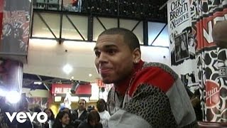 Chris Brown  Exclusive In Store Footage [upl. by Decker]