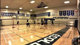 Vball JH Picard School Tuesday 8201030pm 10 YEG [upl. by Carlick]