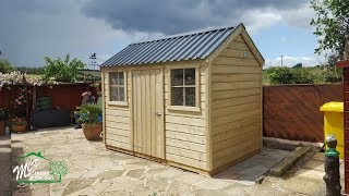 MCD Garden Sheds Ireland Garden shed installation How to build garden shed [upl. by Sudnak]