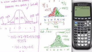 The NormalCDF calculator function [upl. by Jone305]