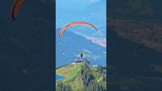 Paraglider Start von der Hohen Salve [upl. by Airekahs]