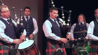 78th Fraser Highlanders Pipe Band at the 2013 Alma Highland Festival [upl. by Oruhtra]