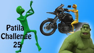 Patila Challenge 25 Patila amp Dame Tu Cosita Funny Animation Dance Challenge Dametucosita amp patila [upl. by Atiuqcaj]