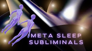 8HR ✨ SUBLIMINAL Sleep Meta Programming Inaudible Version 144 MetaAffirmations 396Hz [upl. by Becky231]