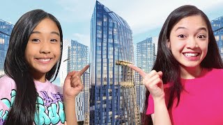 NEW YORK LUXURY APARTMENT TOUR  KAYCEE amp RACHEL in WONDERLAND FAMILY [upl. by Toback127]