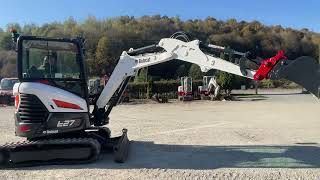 Bobcat E27 Z Demo Tuscher and Milas Company TMC [upl. by Rabassa]