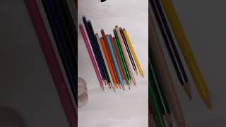 Doms Colour Pencils । Made in India ।Doms Colour review [upl. by Malinde]