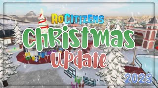 RoCitizens 2023 Christmas Update New Quests  DOORS [upl. by Aicittel]