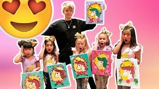 EVERLEIGH AND AVA HAVE A SECRET VALENTINE WITH CARSON LUEDERS [upl. by Claire2]