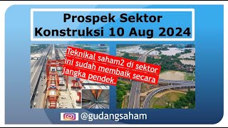 Prospek Sektor Konstruksi 10 Aug 2024 [upl. by Kristel]